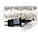 400 Maxi multicolor LED drop lights games timer transparent moldable cable 20 m s8