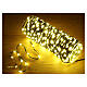 400 Maxi drops warm white LEDs 20 m dark moldable cable timer light effects s1