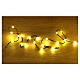 400 Maxi drops warm white LEDs 20 m dark moldable cable timer light effects s2