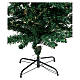 Christmas tree of 180 cm with optical fibres, warm white s9