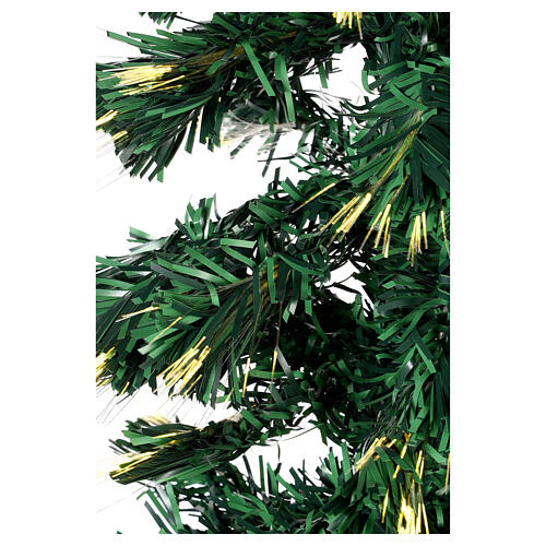 Árbol de Navidad 180 cm fibras ópticas blanco cálido 4