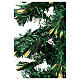 Árvore de Natal 180 cm fibras ópticas branco quente s4