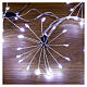 Christmas lights with 24 tufts of cold white nano-LEDs, 4.6 m s2