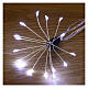 Christmas lights with 24 tufts of cold white nano-LEDs, 4.6 m s6