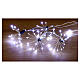 Christmas lights with 24 tufts of cold white nano-LEDs, 4.6 m s7