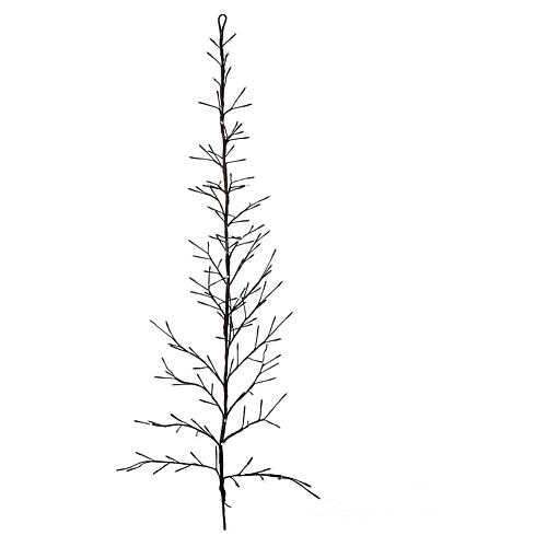 Stilisierter Zweig braun mit kaltweißen LEDs, 150 cm 3