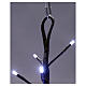 Stilisierter Zweig braun mit kaltweißen LEDs, 150 cm s9