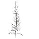 Stylized LED brown branch h 150 cm cold white  s3