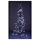 Stylized LED brown branch h 150 cm cold white  s5