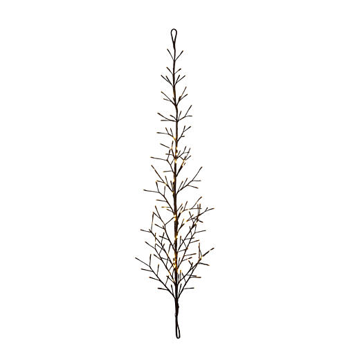 Stilisierter Zweig braun mit warmweiß LEDs, 150 cm 3