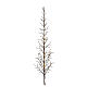 Stilisierter Zweig braun mit warmweiß LEDs, 150 cm s3