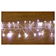 Cluster of 360 nano-LED lights, cold white, 6 m, with timer and light modes s2