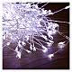 Cluster of 360 nano-LED lights, cold white, 6 m, with timer and light modes s4