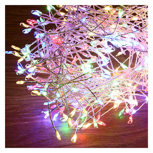 Cacho 360 nano LEDs multicolores 6 m temporizador e jogos de luzes 4