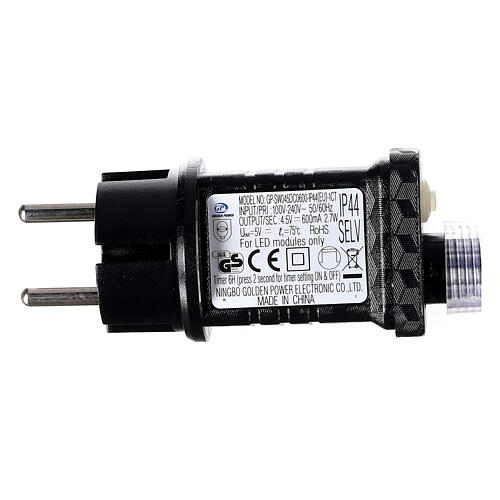 Cluster 6 m 360 nano led luz blanco cálido temporizador y efectos de luz 8