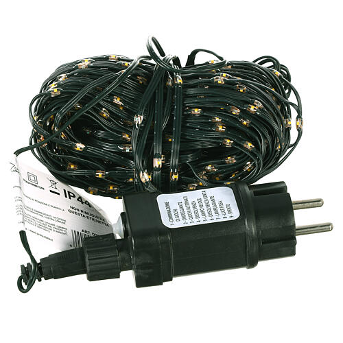 Świąteczne lampki, łańcuch 24 m z 480 LED o świetle dwustronnym 7