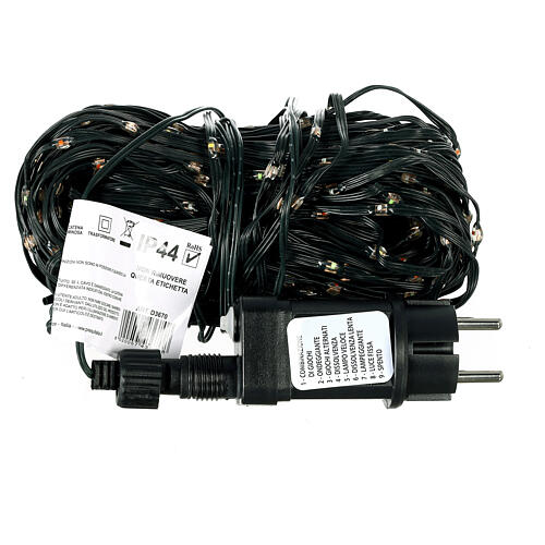 Guirlande 480 nano-LEDs lumière biface multicolore 24 m 7