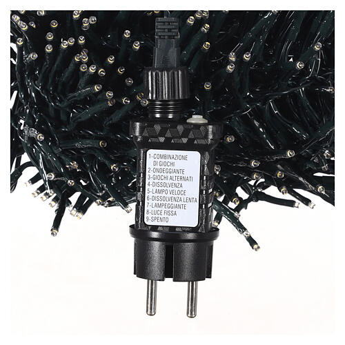 Świąteczne lampki, łańcuch 10,6 m z 760 diodami LED „cluster” w ciepłej bieli 7