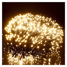 Warm white fairy string lights 760 LEDs 10 m timer and light effects