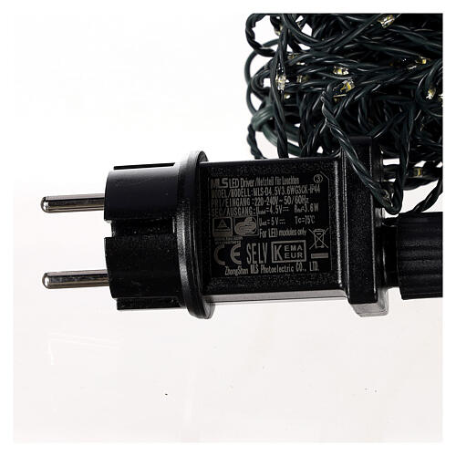 Świąteczne lampki, łańcuch 39 m z 720 LED w ciepłej bieli 8