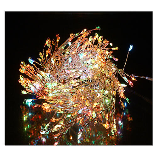 Cluster 6 m 360 nano led luz cambia color temporizador y juegos de luz 1