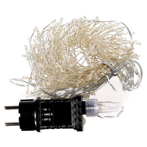 Świąteczne lampki, łańcuch 6 m z 360 diodami LED multicolor 7