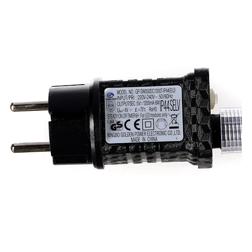 Świąteczne lampki, łańcuch 6 m z 360 diodami LED multicolor 8