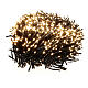Cluster of 1520 LED lights, warm white, 20 m, with timer and light modes s3