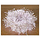 Cluster of 1000 LED drops, cold white, 20 m, timer and light 
modes, copper pliable cable s1