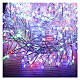 Cluster 500 gotas de led multicolor 10 m temporizador y juegos de luz cable cobre moldeable s4