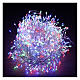 Cluster 1000 gotas de led cable cobre 20 m temporizador y juegos de luz multicolor s4