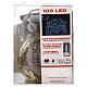 100 gotas led multicolor con control remoto cable 10 m cobre moldeable s5