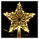 Luminous Christmas tree topper with 20 warm white nano-LED, indoor s4