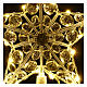 Lighted star tree topper 20 warm white nano LEDs for indoor use s2
