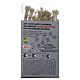 Set of 24 luminous dill tufts 4.6 m warm white nano LEDs with timer s8