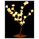 LED-Baum mit 24 Rosenblüten, warmweiß – 50 cm s1