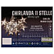 Guirnalda 11 estrellas Infinity Light 5 m 300 LED s7