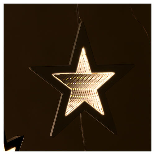 Corrente luminosa 11 estrelas Infinity Light 5 m 300 LEDs 3