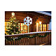 Snowflake Infinity Light, diameter of 16 in, 195 LEDs s1