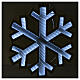 Fiocco di neve Infinity Light diam 40 cm 195 LED s1