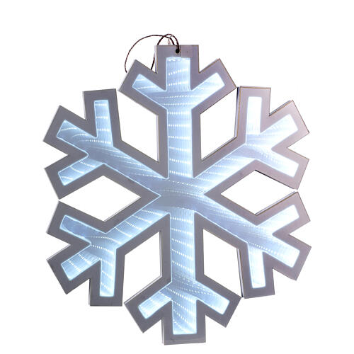 Floco de neve Infinity Light 195 LEDs 40x40 cm 3
