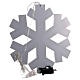 Floco de neve Infinity Light 195 LEDs 40x40 cm s5