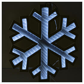 LED Snowflake Infinity Light diam 40 cm 195 lights
