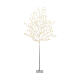 Stylised light tree of 60 in, 480 micro LED lights, warm white, in/outdoor s2