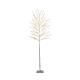 Árbol luminoso 180 cm navideño 720 micro LED blanco cálido int ext base metal s2