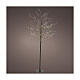 Beleuchteter Baum, schwarz, 180 cm hoch, 720 warmweiße MicroLEDs, für den Innen- und Außenbereich s1