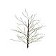 Black light tree of 70 in, 720 micro LED lights, warm white, in/outdoor s4