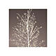 Árbol luminoso 1350 micro LED blanco cálido 150 cm ramas modelables int ext s3