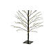 Black light tree with pliable branches, 1350 micro LED lights, warm white, in/outdoor, 60 in s5