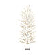 Árbol de Navidad luminoso 180 cm blanco cálido 1755 micro led int ext s2